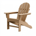 Fauteuil de jardin Adirondack 78 x 82 x 98 cm en bois marron style relaxant
