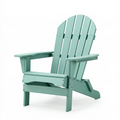 Fauteuil de jardin Adirondack 85 x 80 x 98 cm en bois peint vert menthe pliant